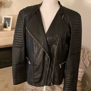 H&M faux leather jacket